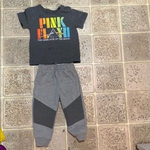 Sweats with shirt shirt